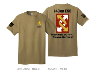 143rd ESC Comfort Unisex Cotton SS Tee - 4RzB5H