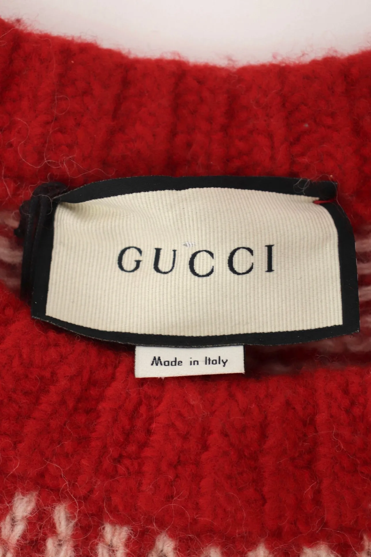 2020 Gucci Wool Zigzag Sweater*