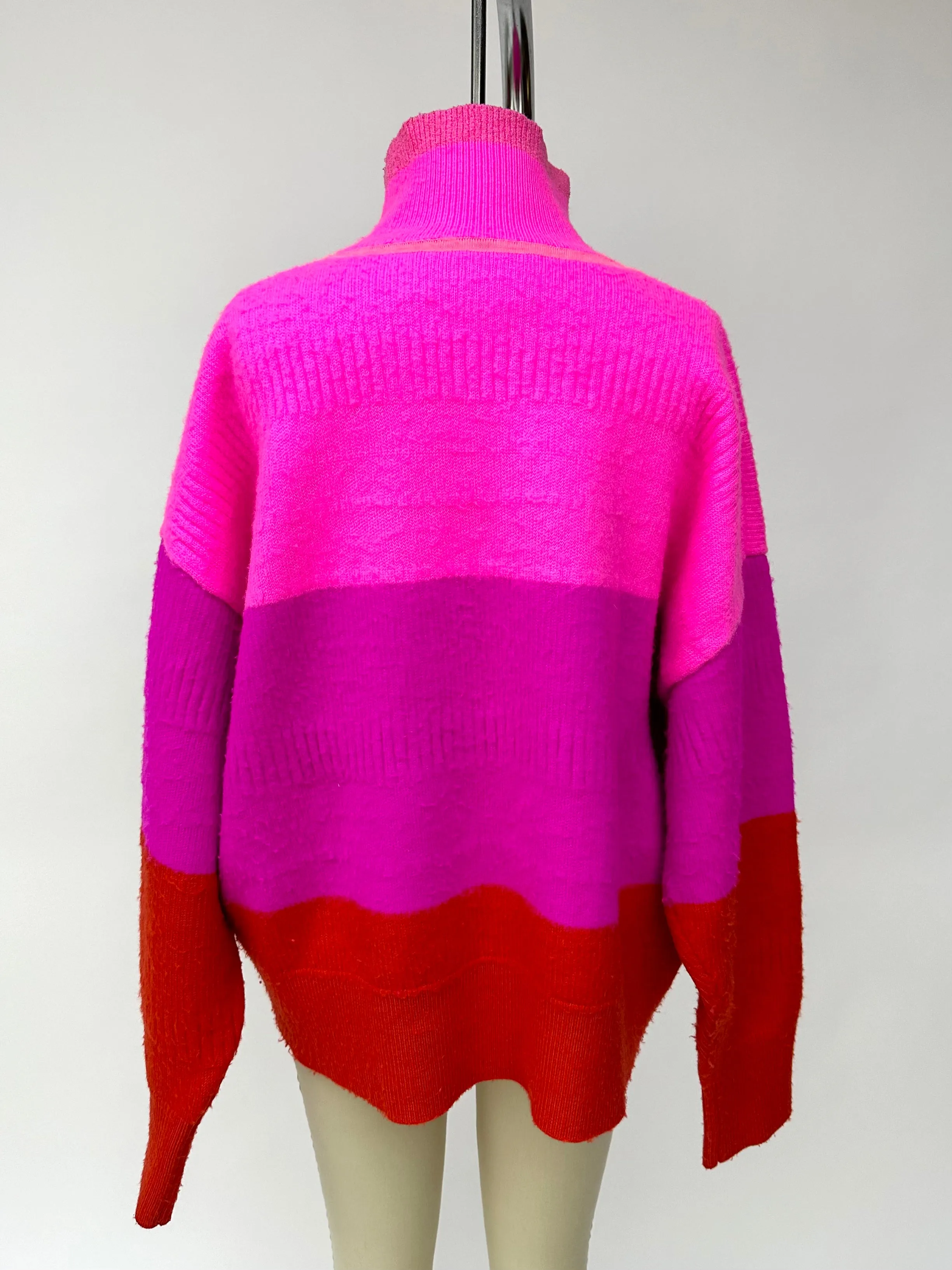 2022 Christopher Rogers Wool Stripe Sweater