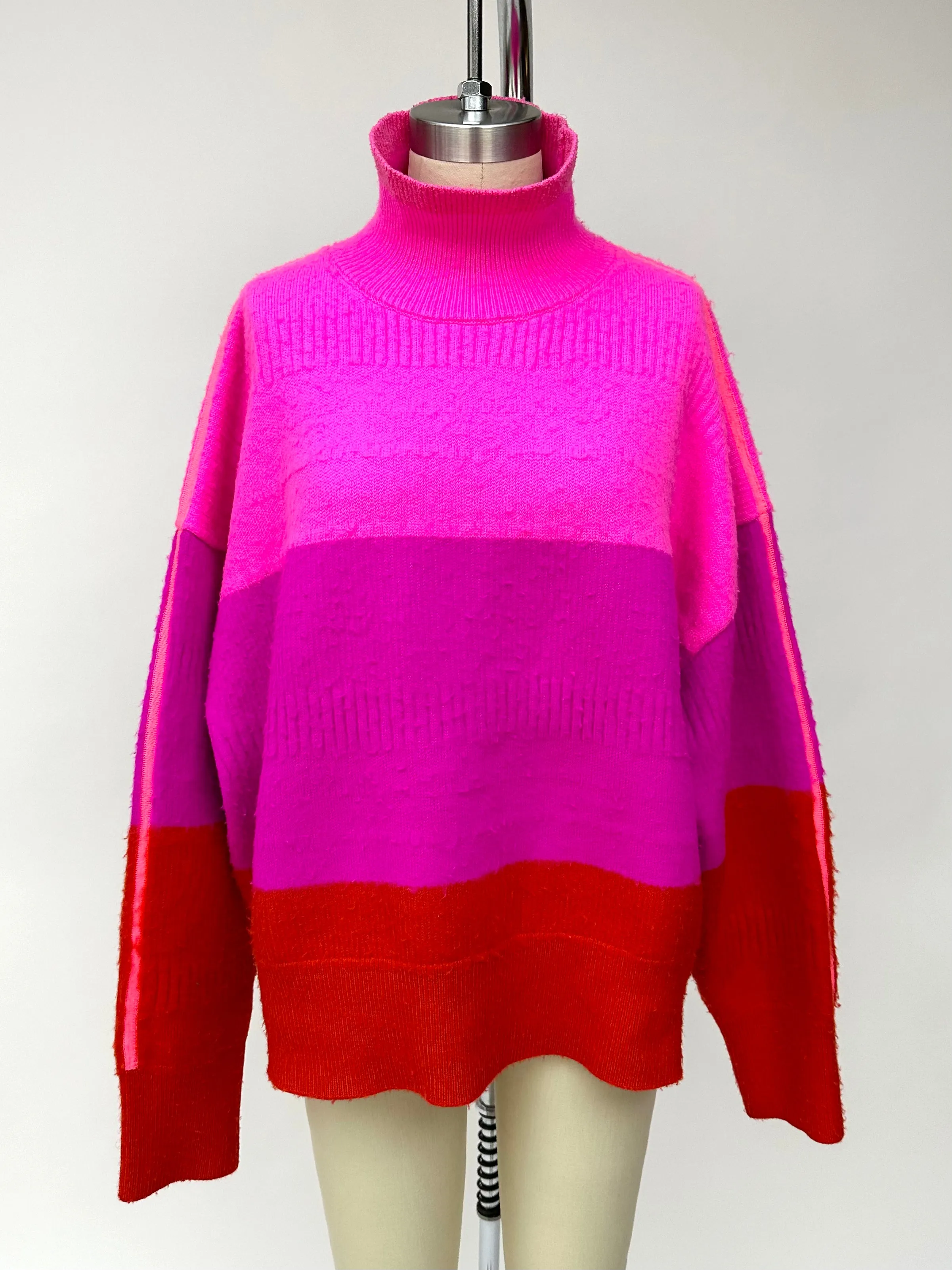 2022 Christopher Rogers Wool Stripe Sweater