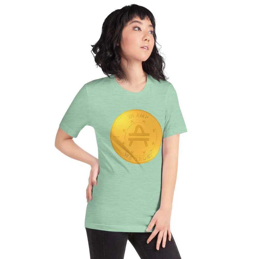 2D "IN AMP WE TRUST" AMP Token T-Shirt