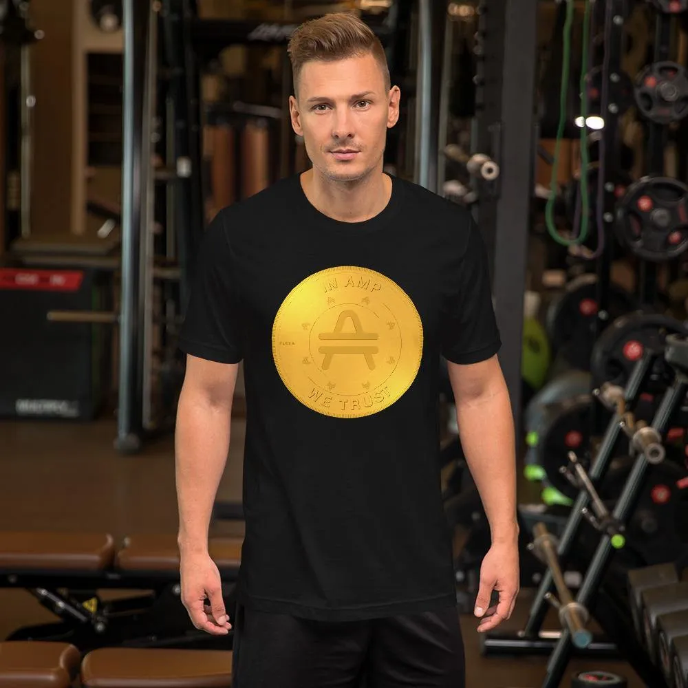 2D "IN AMP WE TRUST" AMP Token T-Shirt