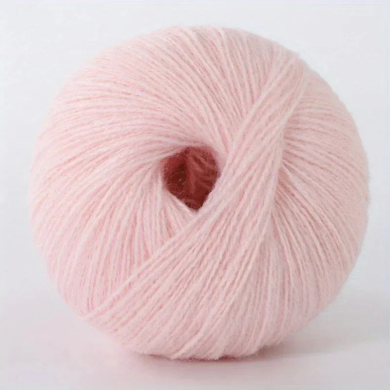 6pcs Merino Wool Silk Yarn For Knitting And Crocheting Scarves, Hats, Sweaters, Shawls, Cardigans, And Gloves Soft 1.76oz/pc