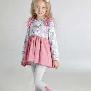 A DEE - Magnolia Tule Legging Set - Grey
