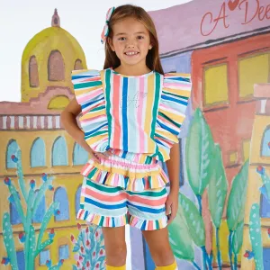 A DEE - Ulla La Isla Bonita Short Set - Stripe