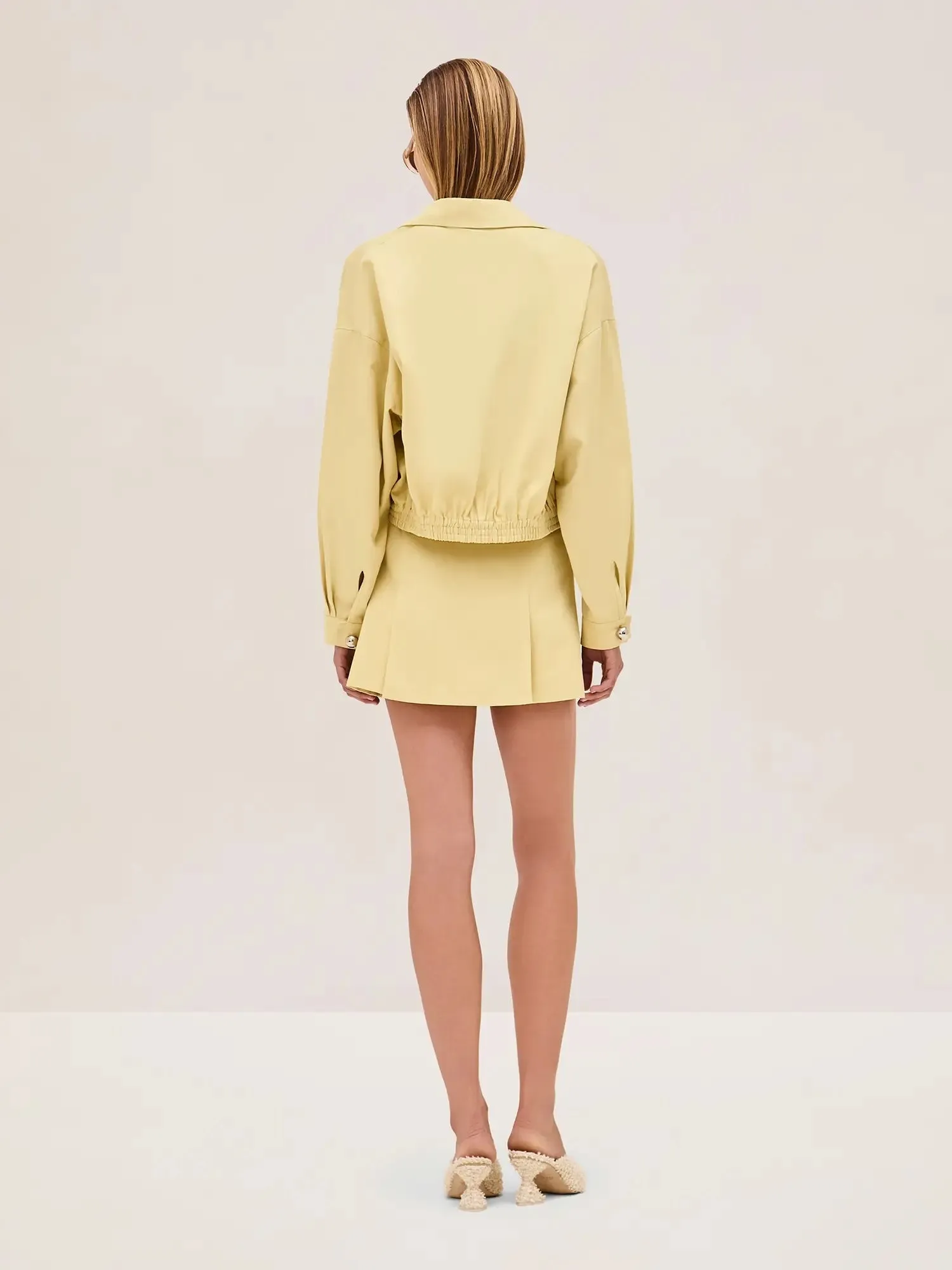 Alexis Aram Jacket in Yellow