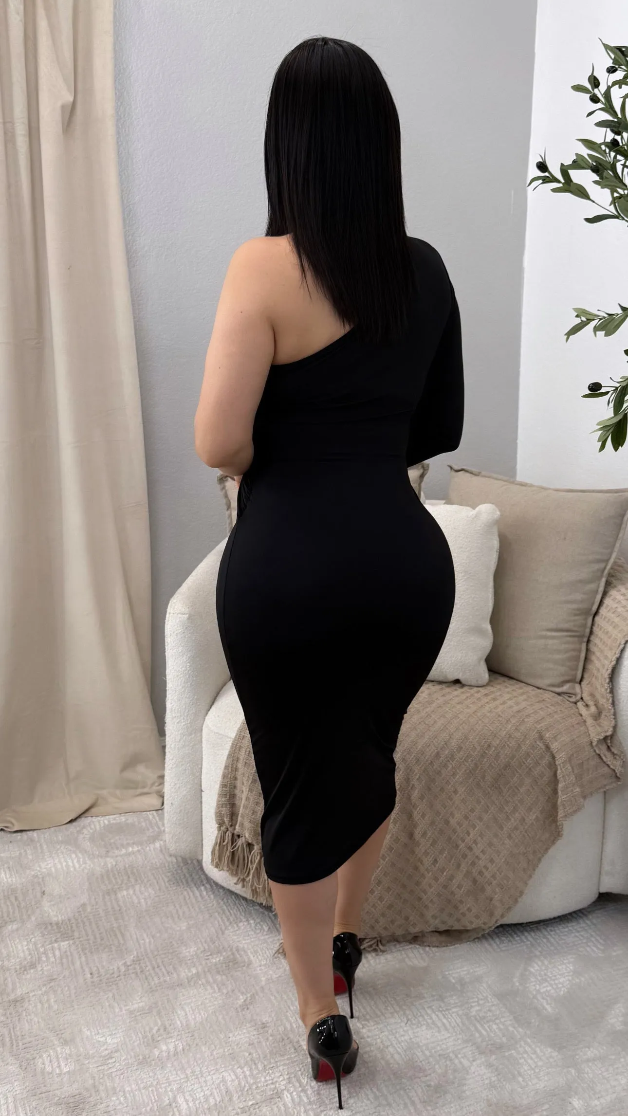 ALIEDA BLACK DRESS