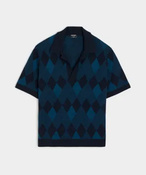 Argyle Relaxed Montauk Polo