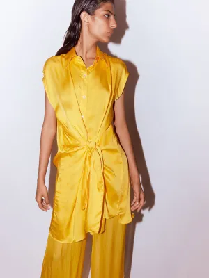 Aspen Yellow Knot Shirt