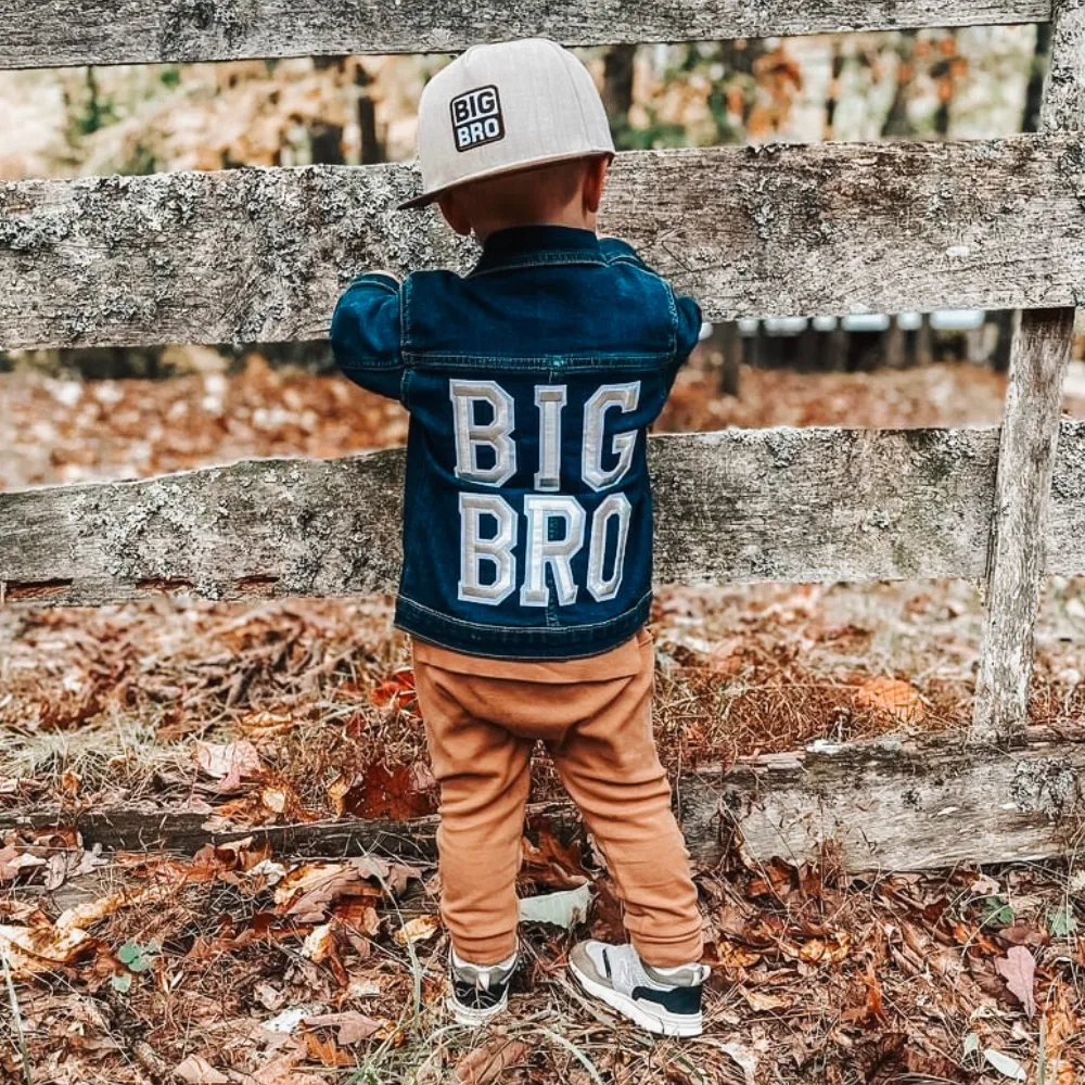 Big Bro Tan Kids Trucker Hat