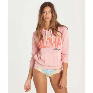 Billabong Women's Strong Love Pullover Sweatshirt | Sweet Rose