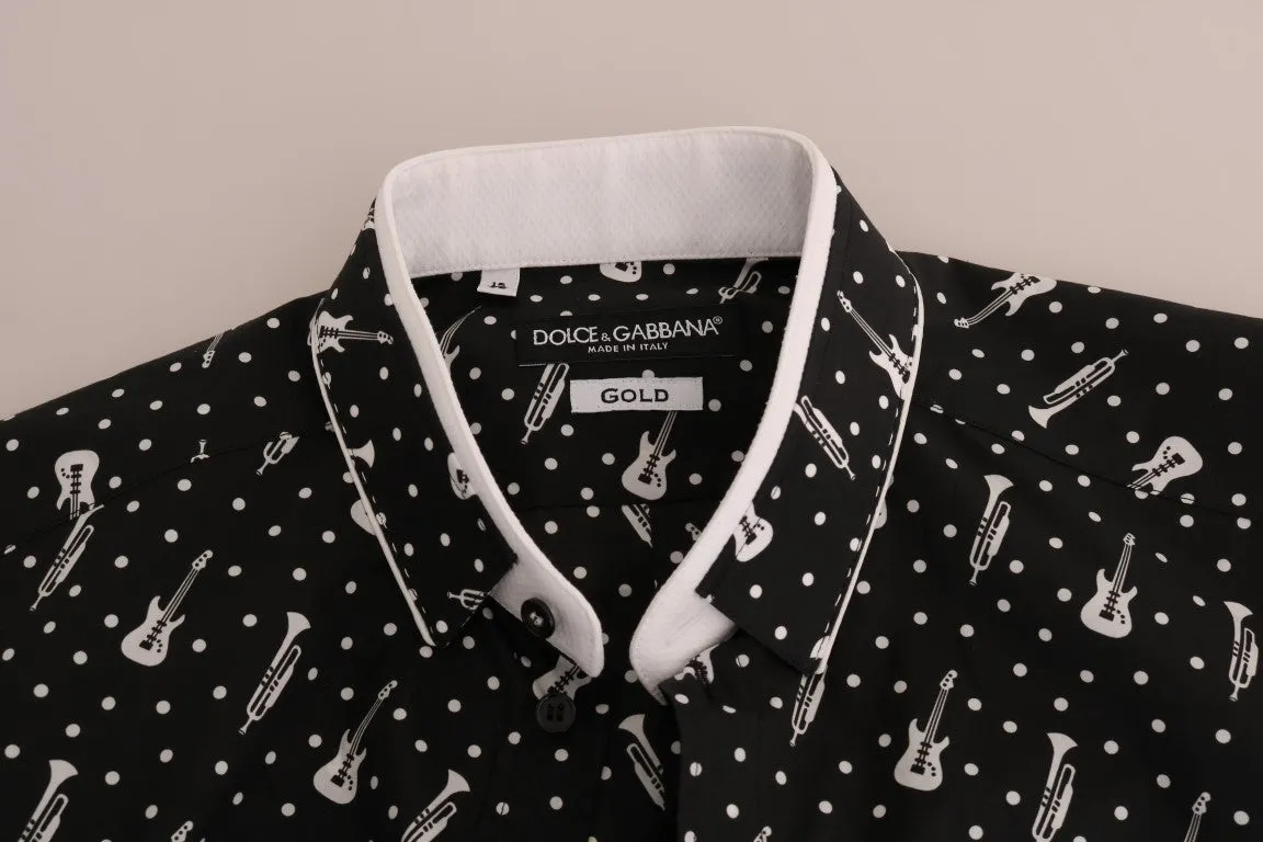 Black Jazz GOLD SLIM Fit Shirt