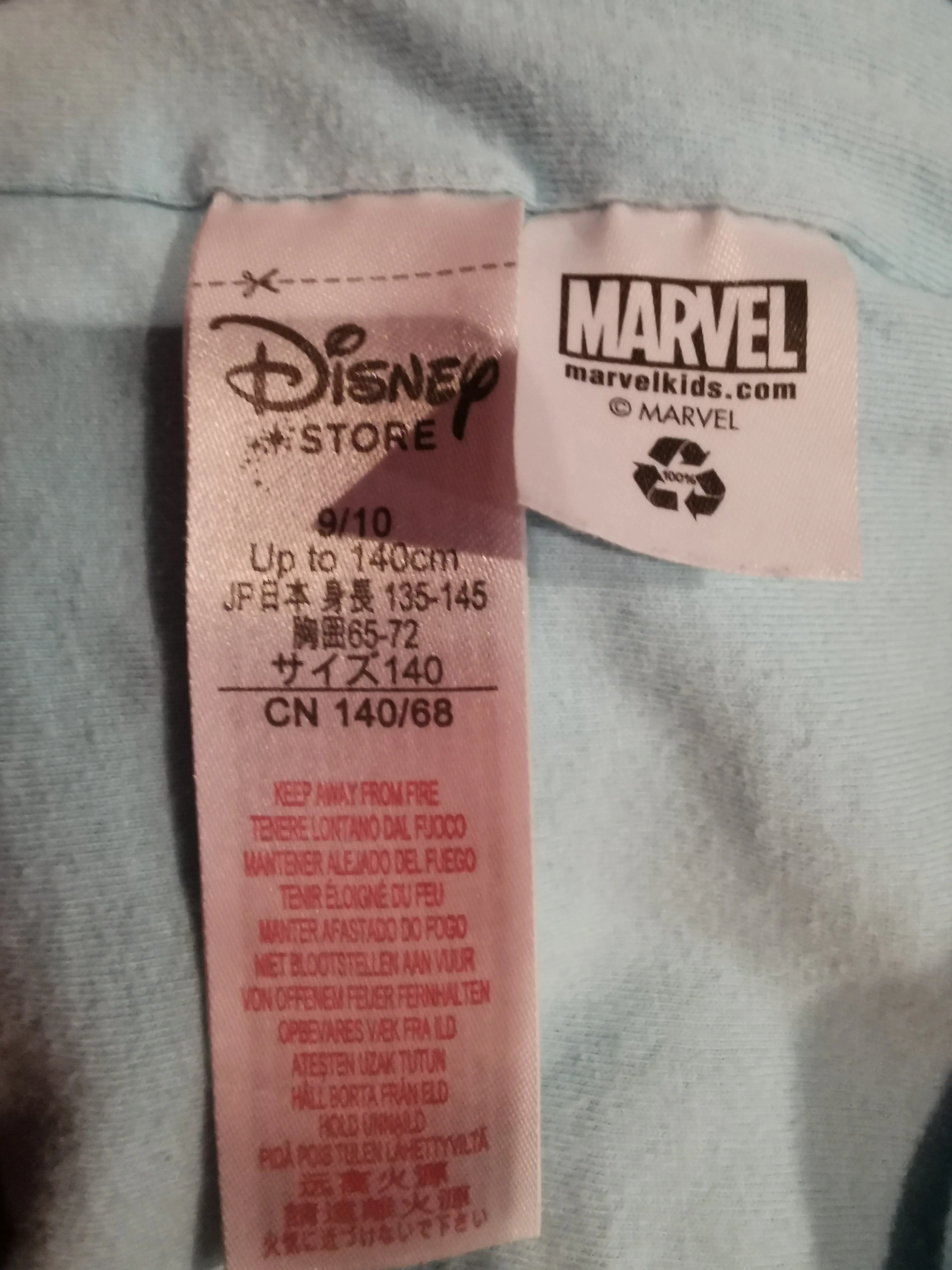 BOY SIZE (9/10 YEARS) - DISNEY, Captin America, Thick Zippered Hoodie VGUC B34
