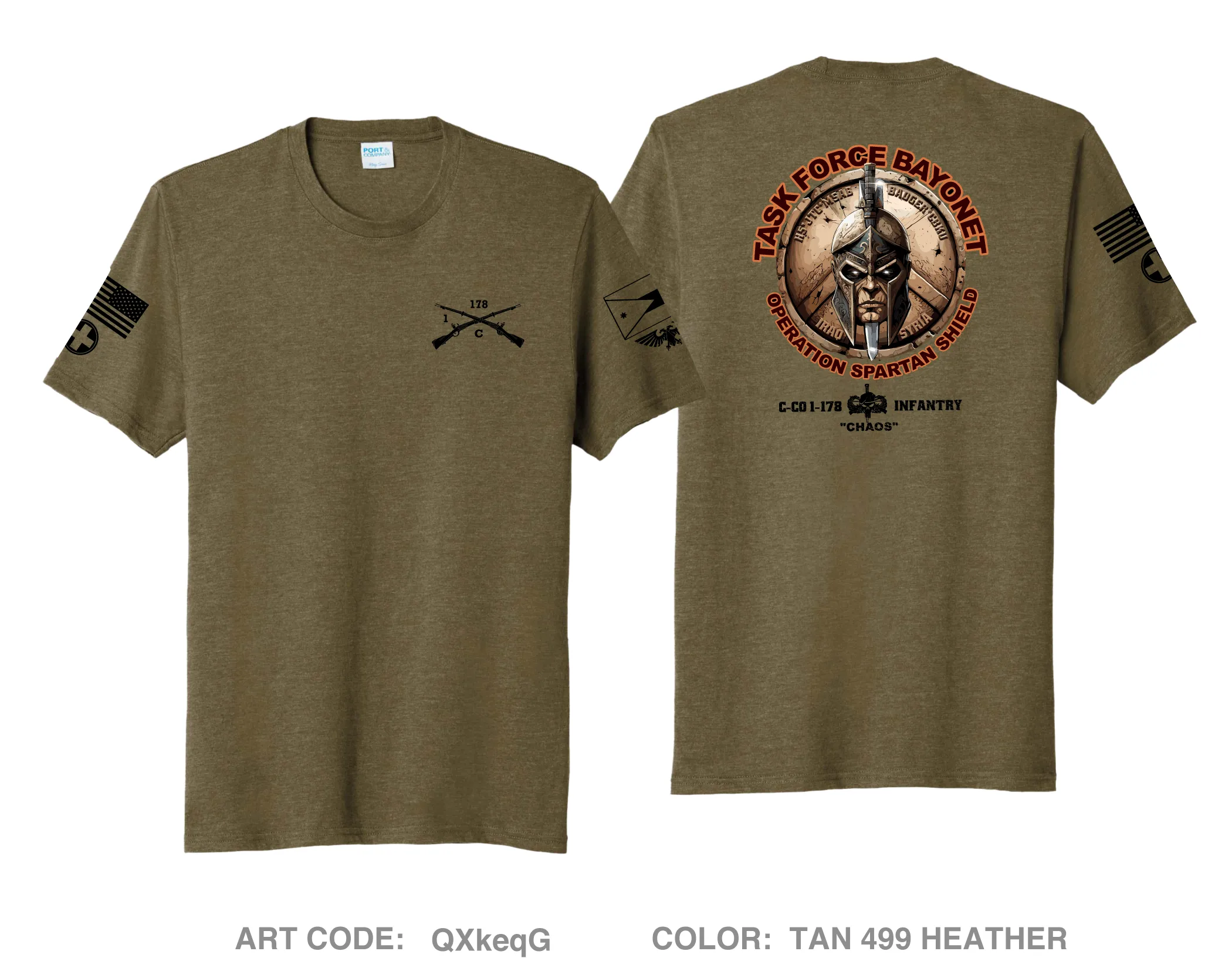 C Co 1-178 IN Comfort Unisex Triblend SS Tee - QXkeqG