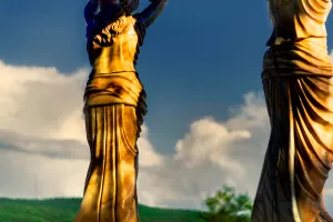 Caryatids After Storm