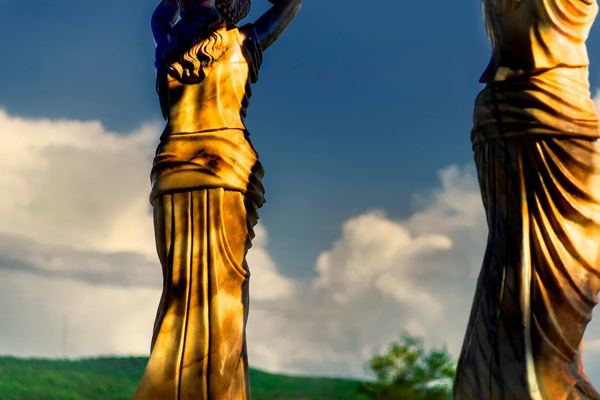 Caryatids After Storm