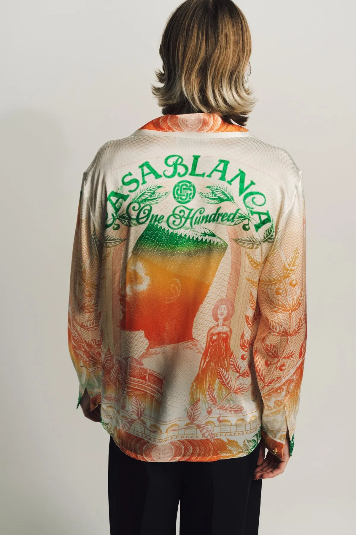 CASABLANCA | LA MONNAIE LONG SLEEVE SHIRT