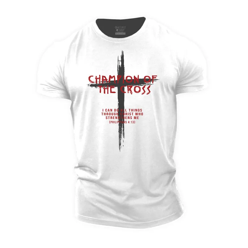 Champion Of The Cross Cotton T-Shirt