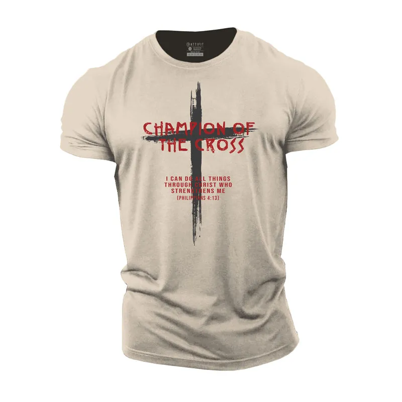 Champion Of The Cross Cotton T-Shirt