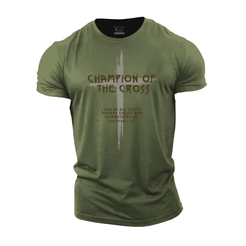 Champion Of The Cross Cotton T-Shirt