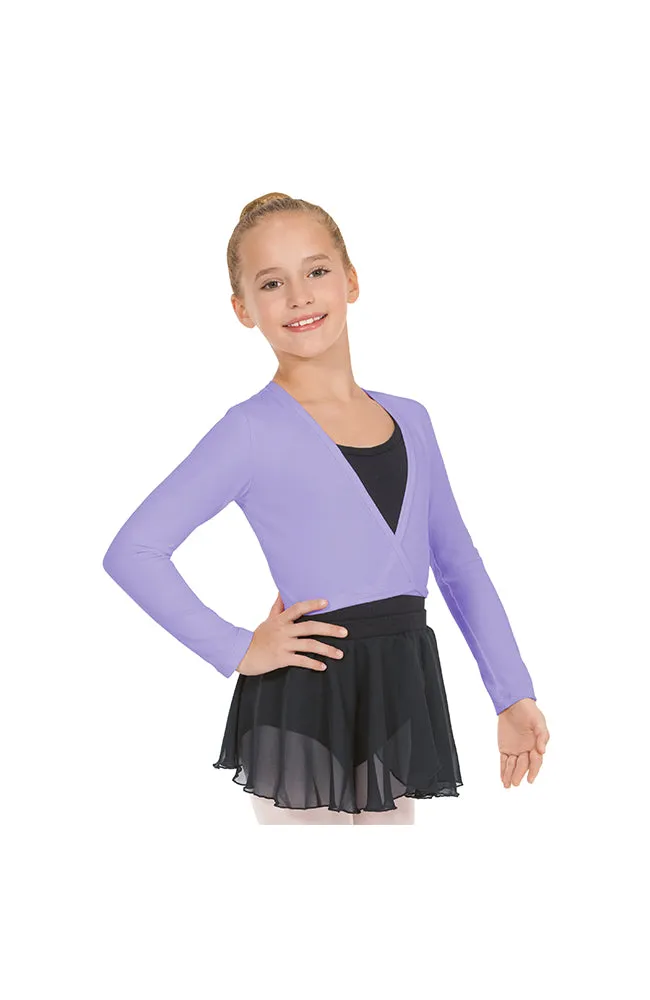 Child Cotton Wrap Sweater