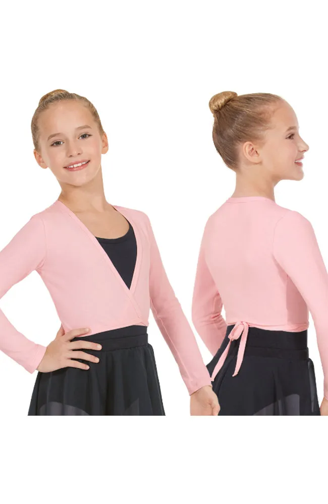 Child Cotton Wrap Sweater