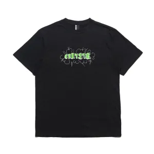 Chrystie NYC Ruscha Logo Tee Black RUSCHATEE-BLK