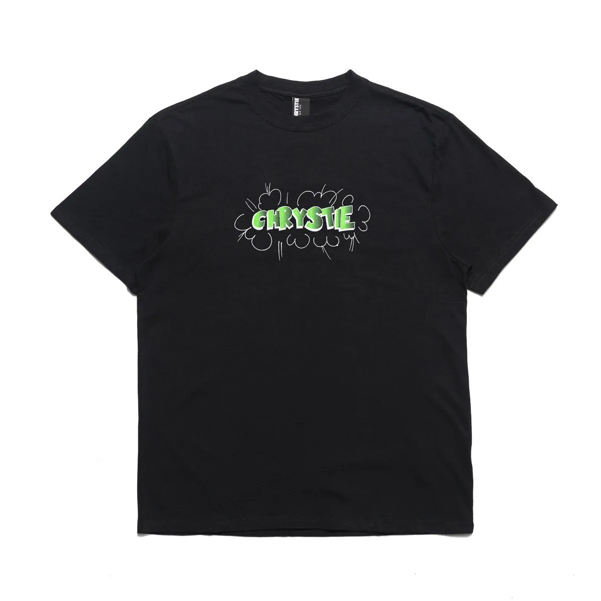 Chrystie NYC Ruscha Logo Tee Black RUSCHATEE-BLK