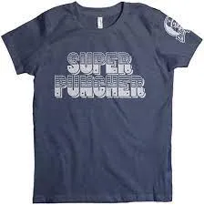 CLSUPERPUNCHER-L-Navy Dale Brisby - Kids T Shirt - Super Puncher