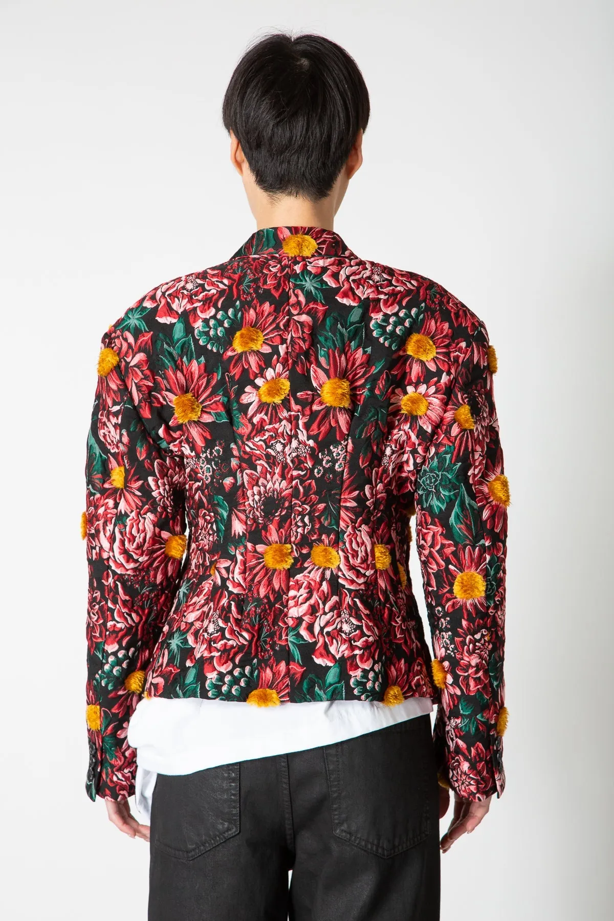 COMME DES GARÇONS | STRUCTURED FLOWER JACKET