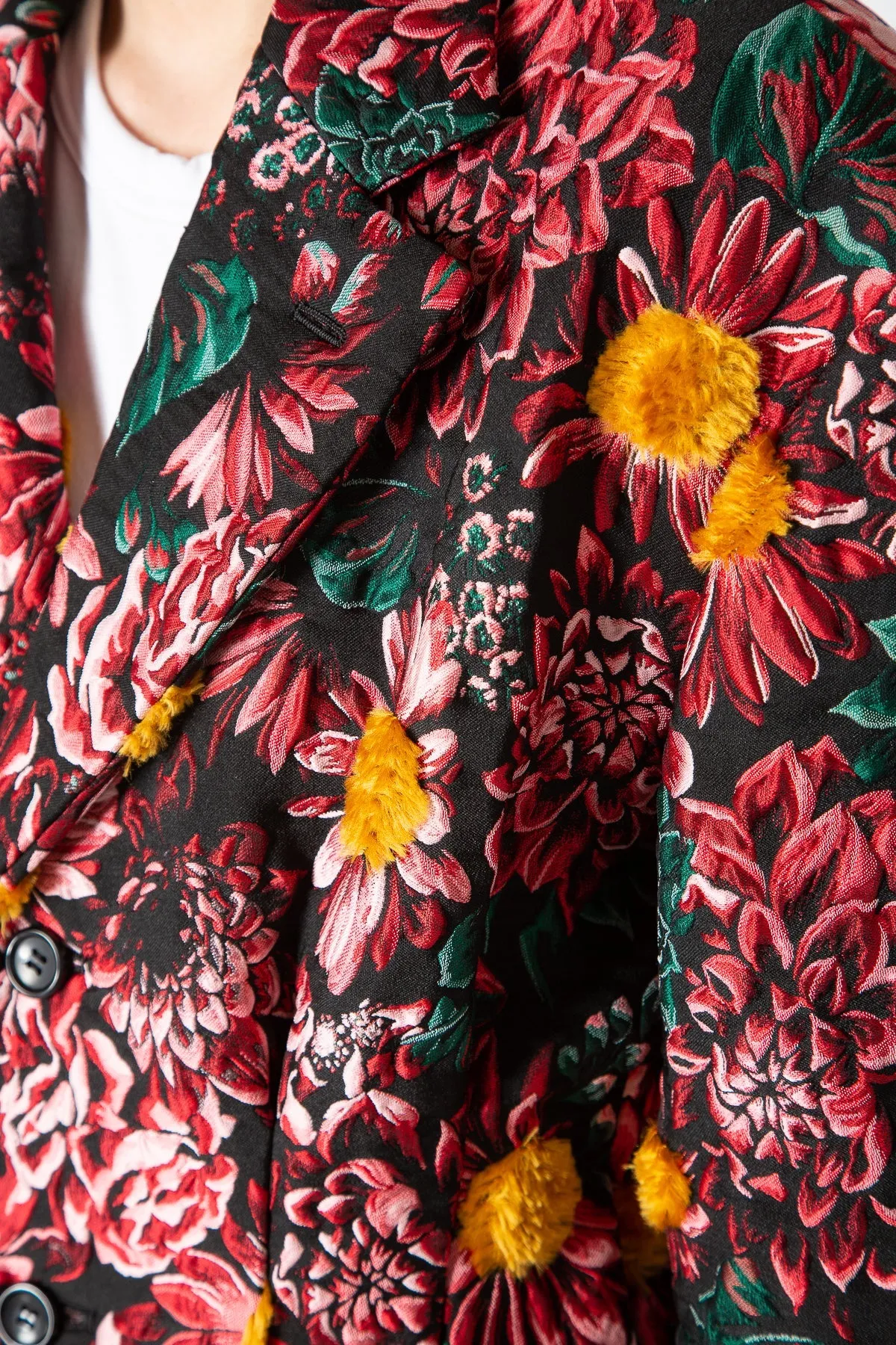 COMME DES GARÇONS | STRUCTURED FLOWER JACKET