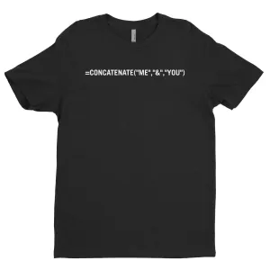 Concatenate Me And You Tee