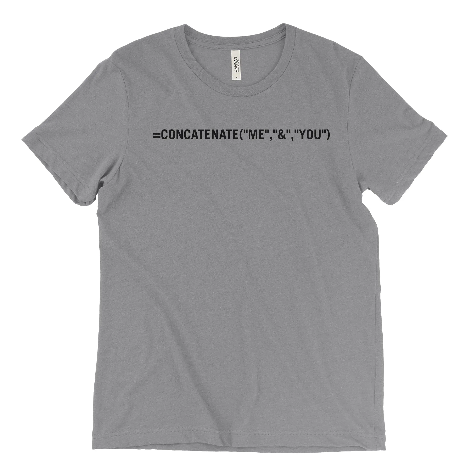 Concatenate Me And You Tee