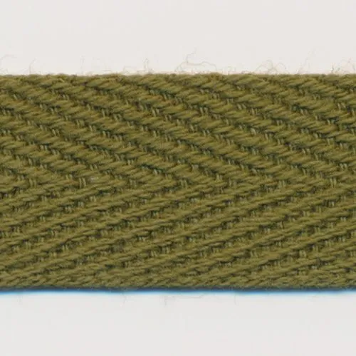 Cotton Herringbone Tape #71 Olive