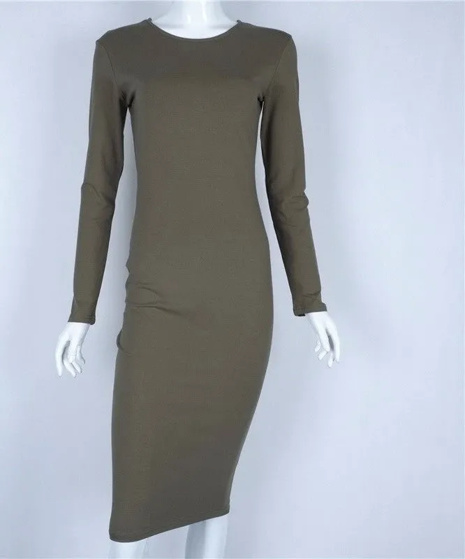 Cotton Korean Dress Black Sheath Office Dress Women Bodycon Dress Party Dresses Vestidos Robe
