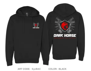 Dark Horse Defensive Solutions Comfort Unisex Hooded Sweatshirt - EycBAC