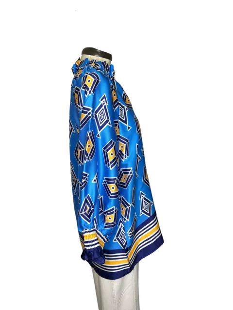 Diamond Peasant Top
