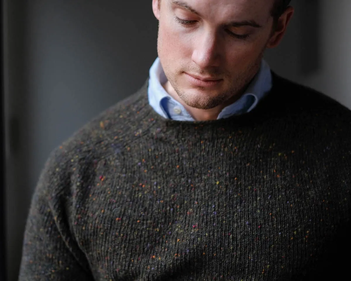 Donegal Sweater in Atlantic