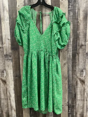 Dress Casual Midi By 143 Story In Floral Print, Size: 1x