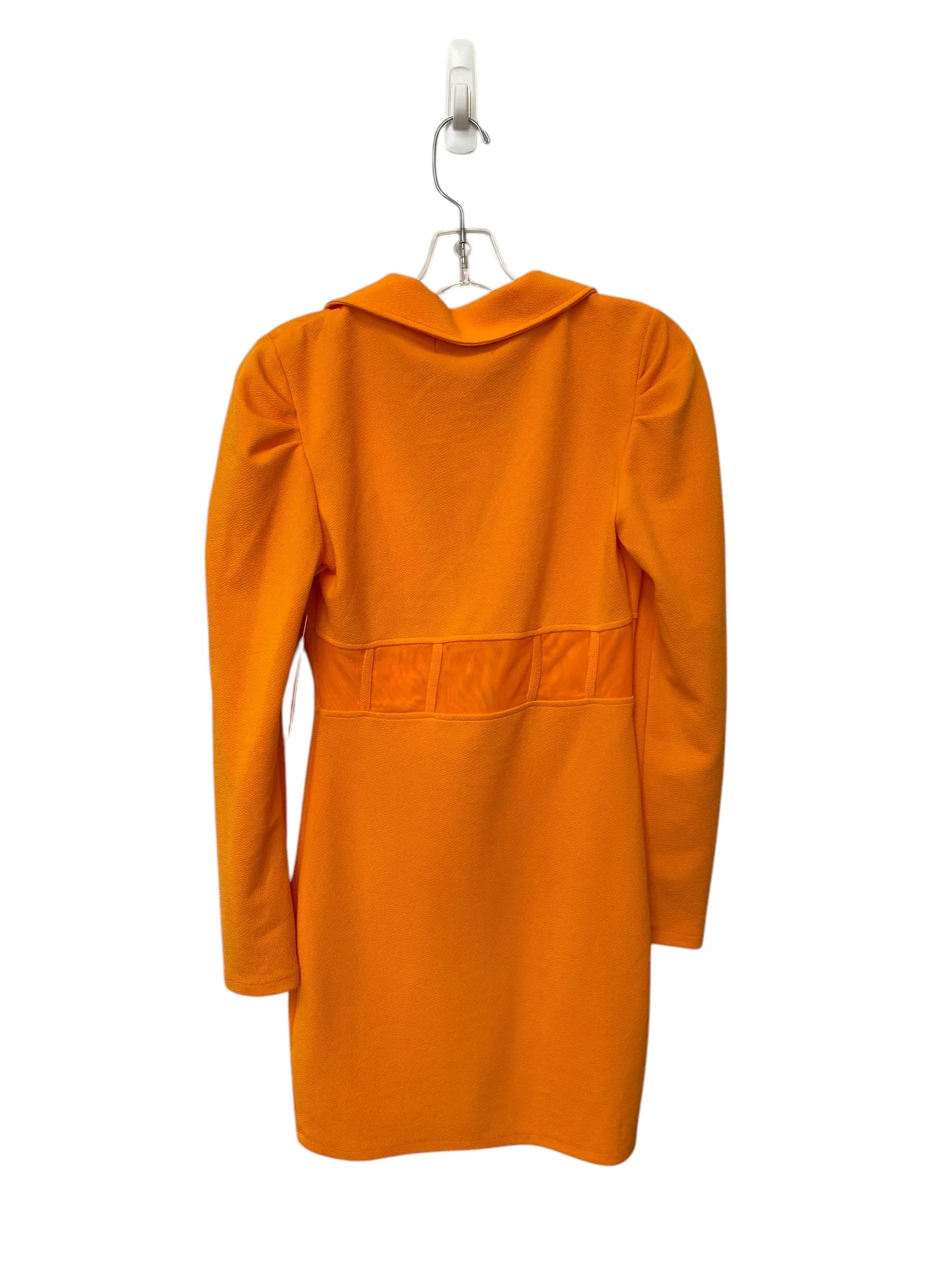 Dress Casual Midi By Almost Famous In Orange, Size: L