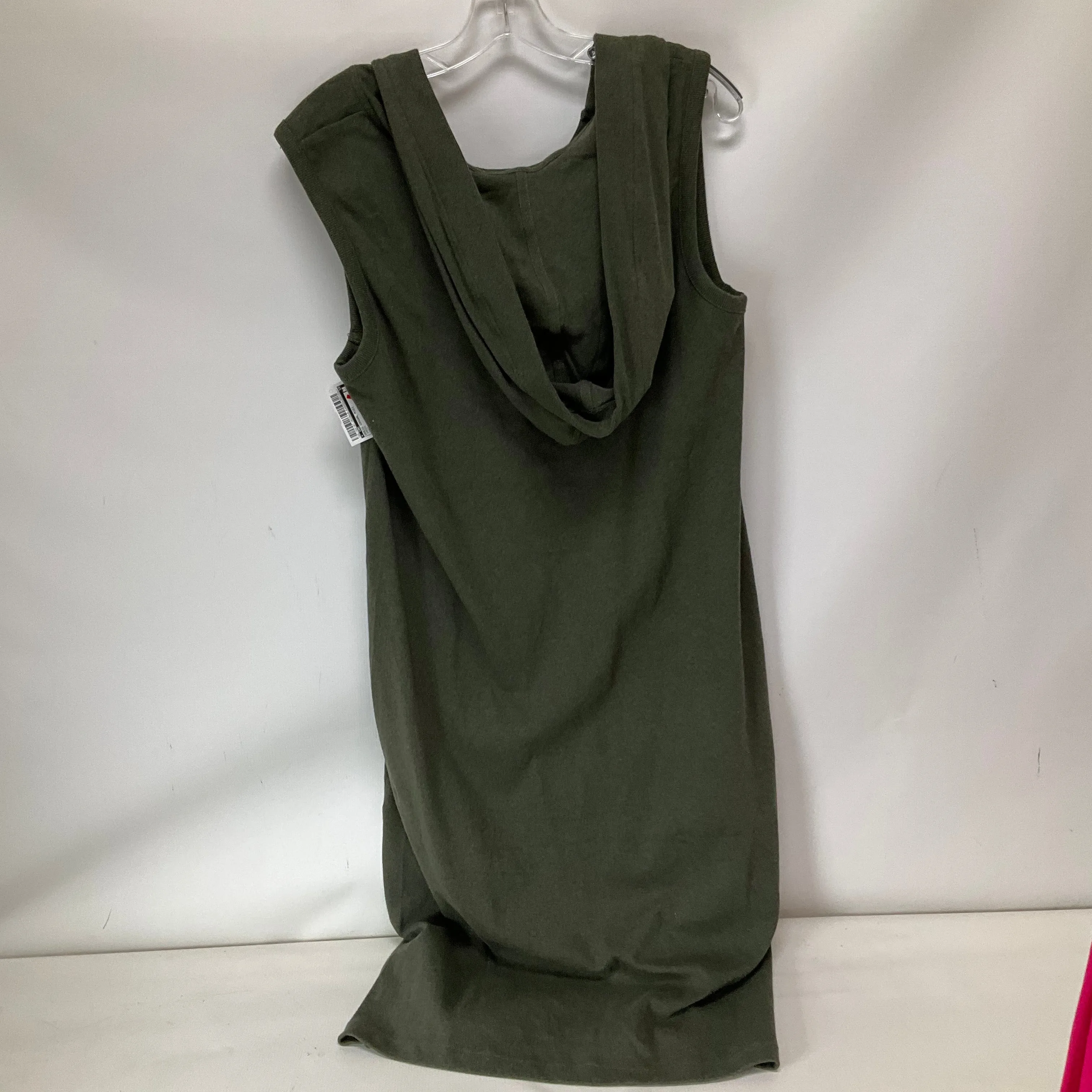 Dress Casual Midi By Cmc In Green, Size: L