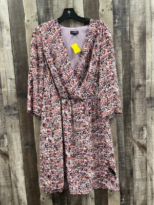 Dress Casual Midi By Limited In Multi-colored, Size: L