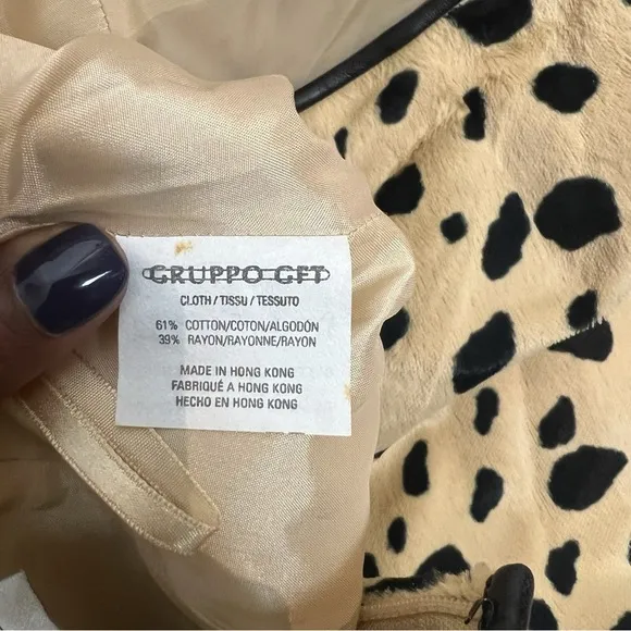 Emanuel Ungaro Animal Print Pencil Skirt