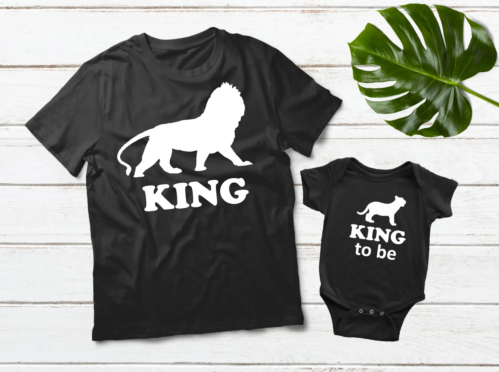 Father Son Matching Shirts King Daddy And Me Outfits
