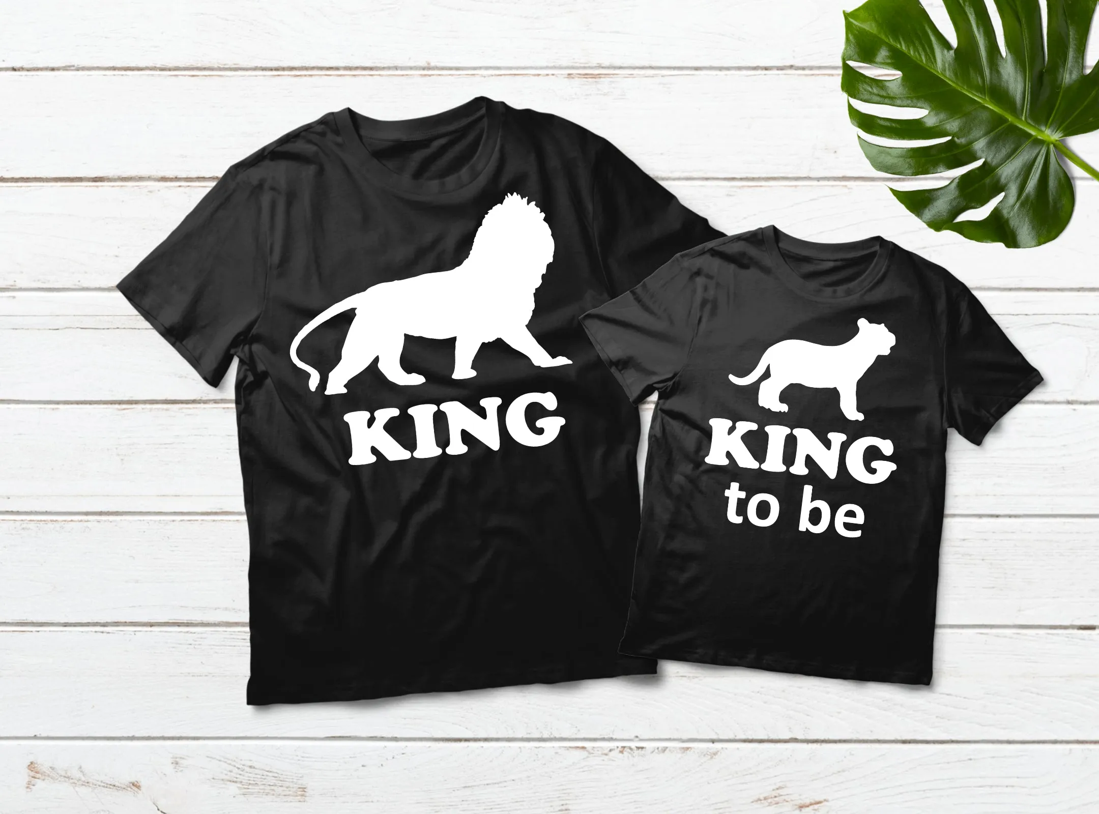 Father Son Matching Shirts King Daddy And Me Outfits