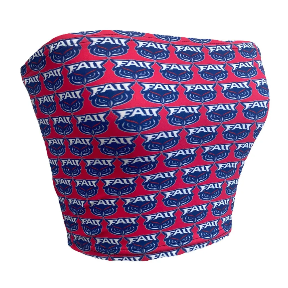 Florida Atlantic Owls All Over Tube Top
