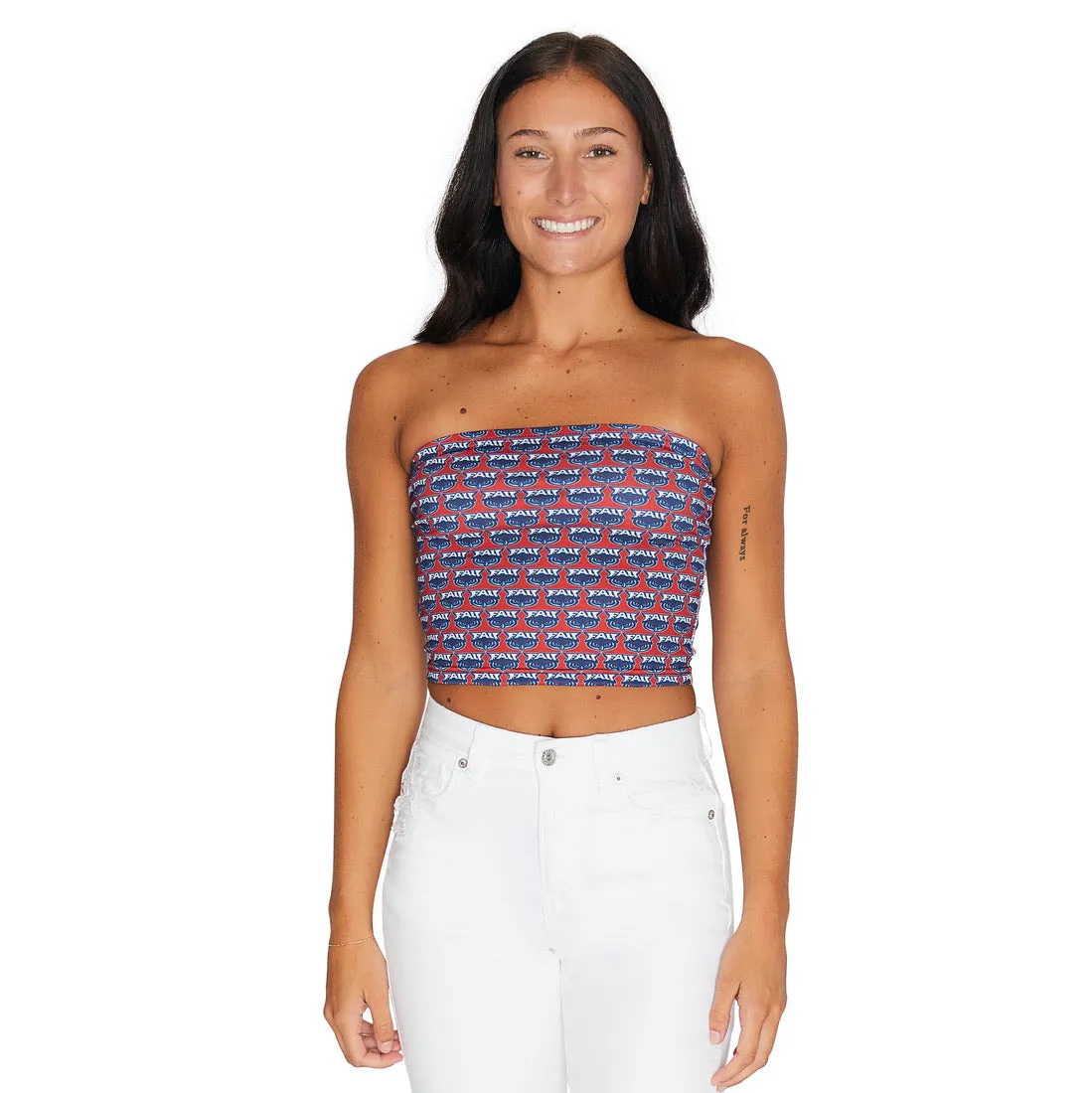 Florida Atlantic Owls All Over Tube Top