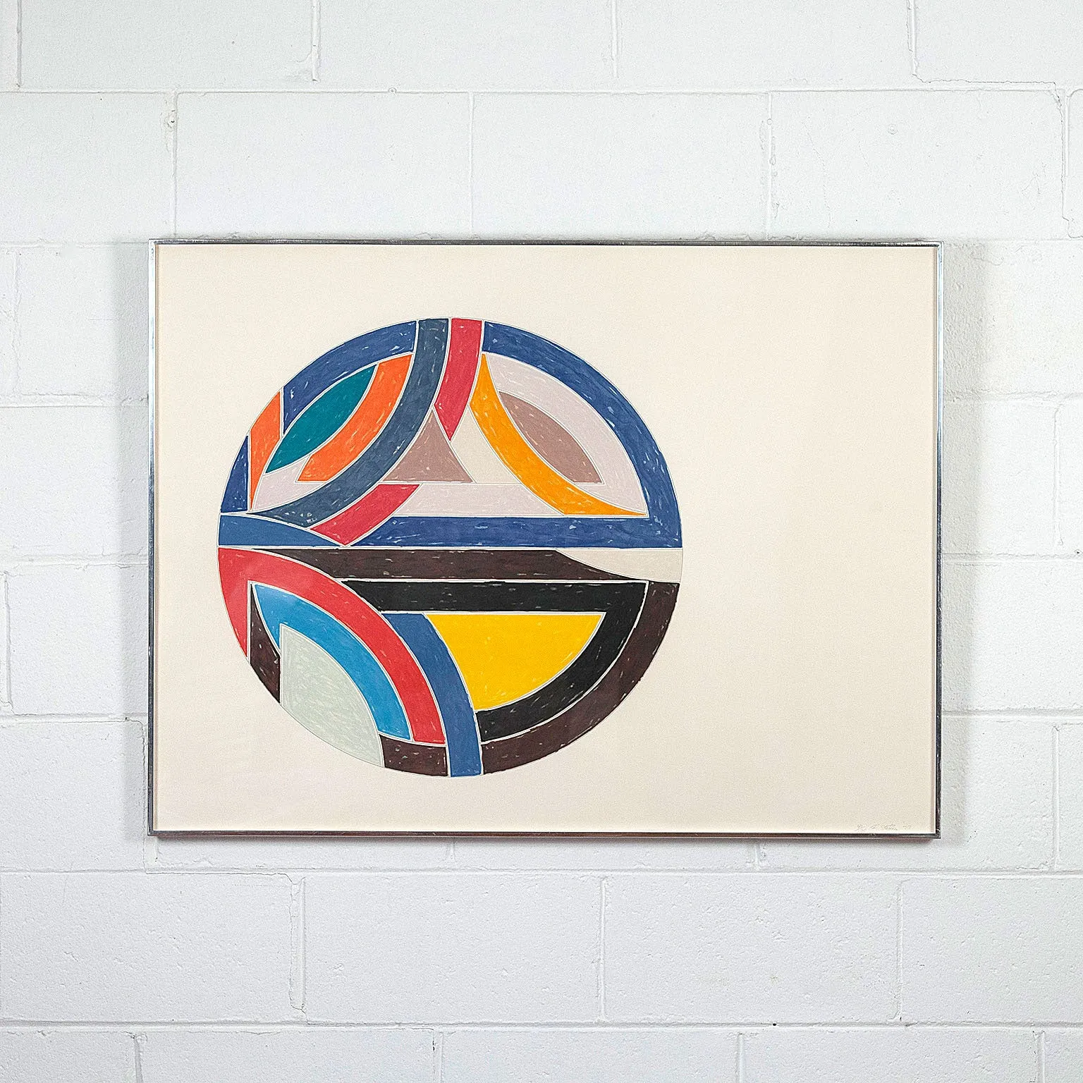 FRANK STELLA "SINJERLI VARIATIONS III" , 1977