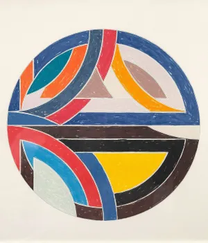 FRANK STELLA "SINJERLI VARIATIONS III" , 1977