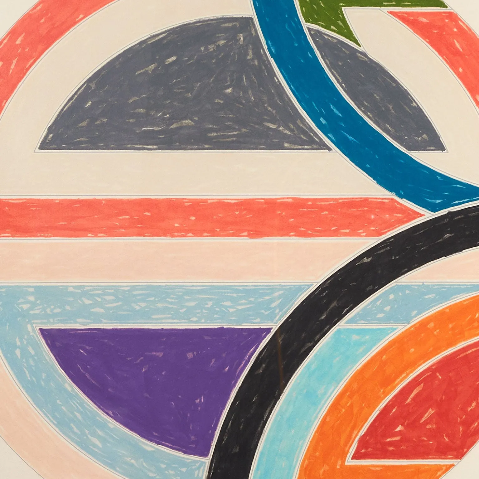 FRANK STELLA "SINJERLI VARIATIONS LA", 1977